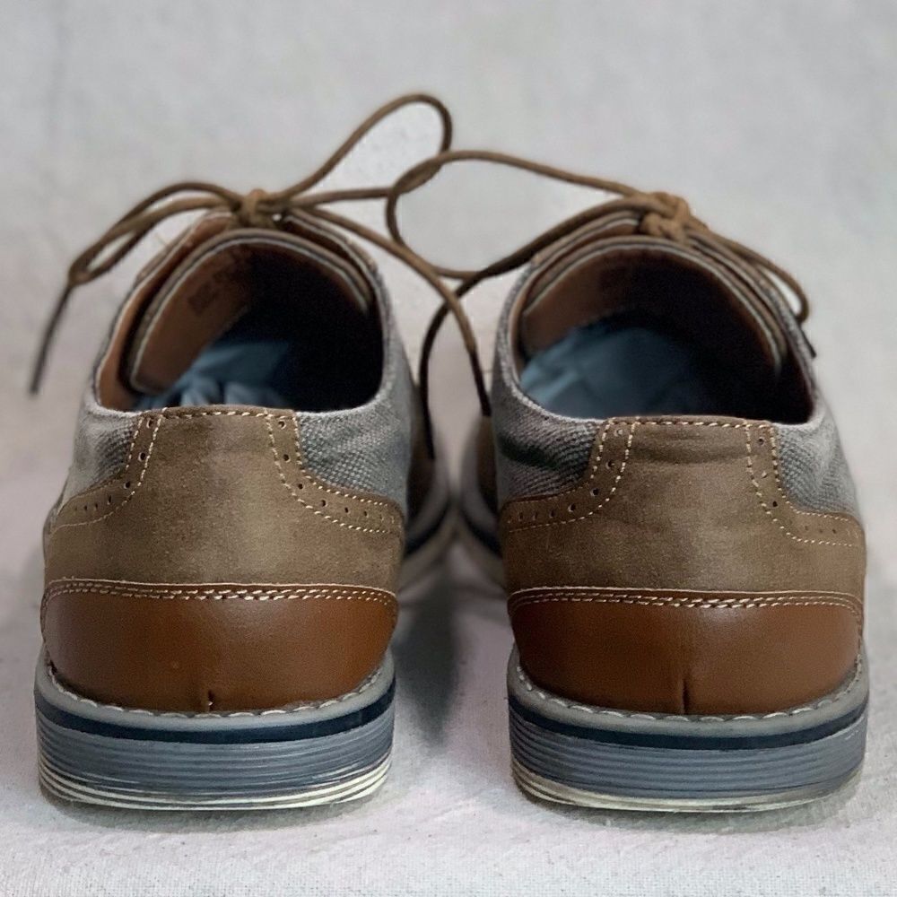 La Milano Canvas Oxfords Mens Size 9.5M - Picture 10 of 16